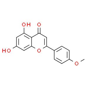 金合欢素;刺槐素