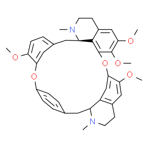 粉防己碱；汉防己甲素